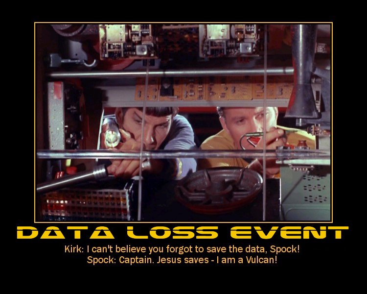 Data loss event