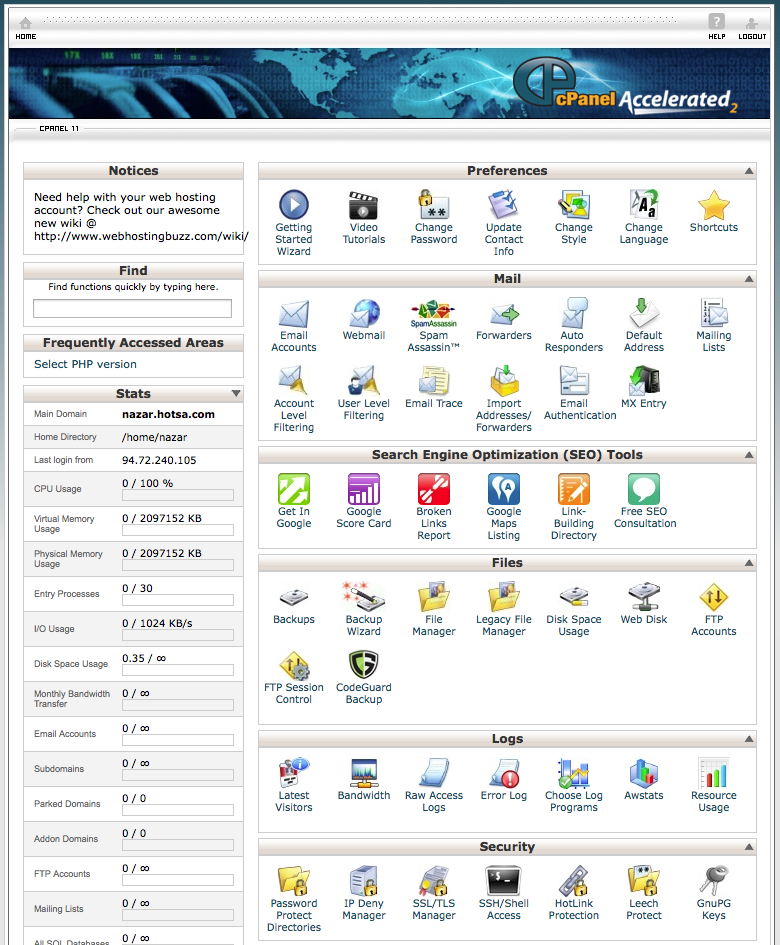 PHP Selector -WebHostingBuzz Wiki