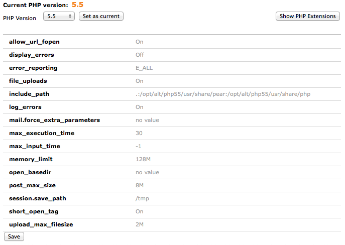 PHP Selector -WebHostingBuzz Wiki